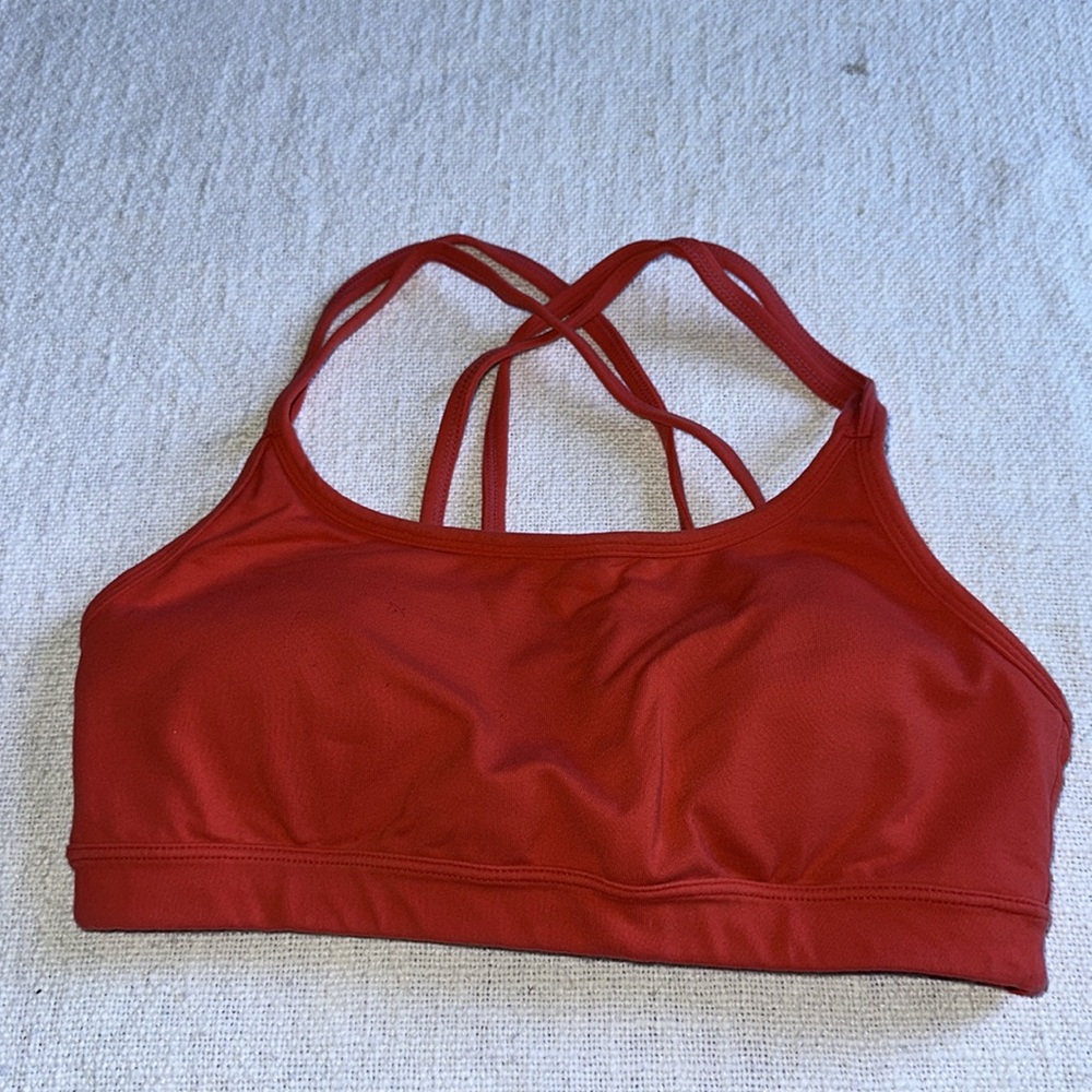 Athleta Red Sports Bra S